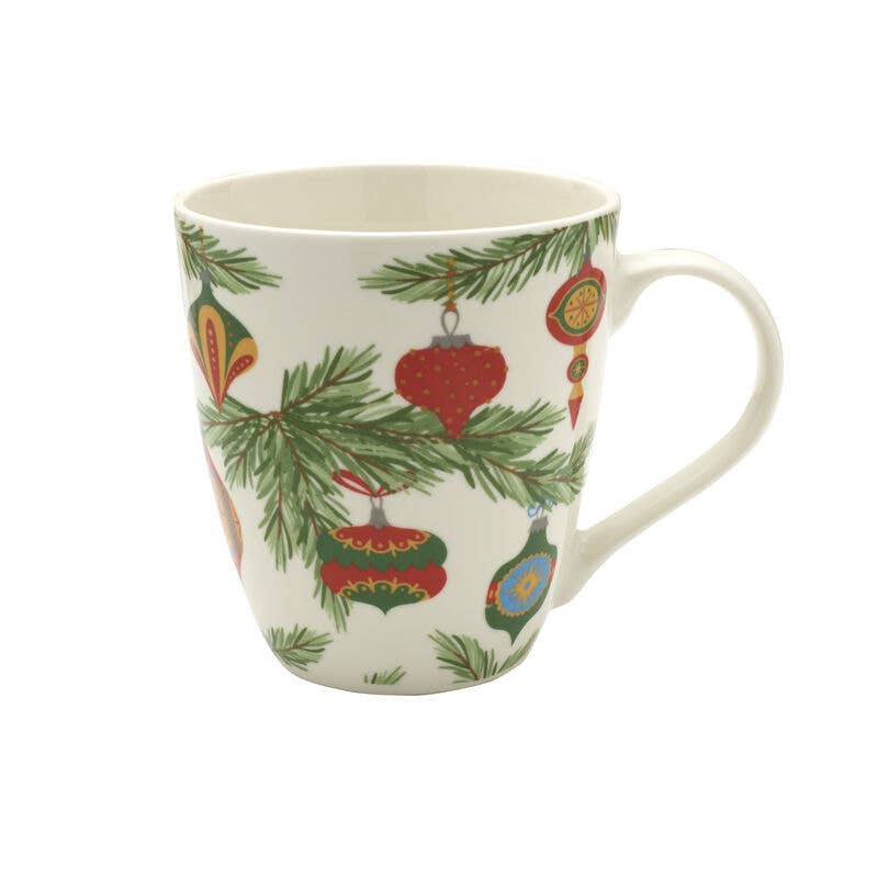 Fitz and Floyd® Mikasa® Pfaltzgraff® - Pfaltzgraff Holiday 18OZ Mug Ornmnts Open Stock: Porcelain
