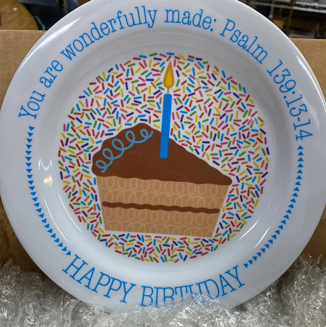 Happy Birthday Plate