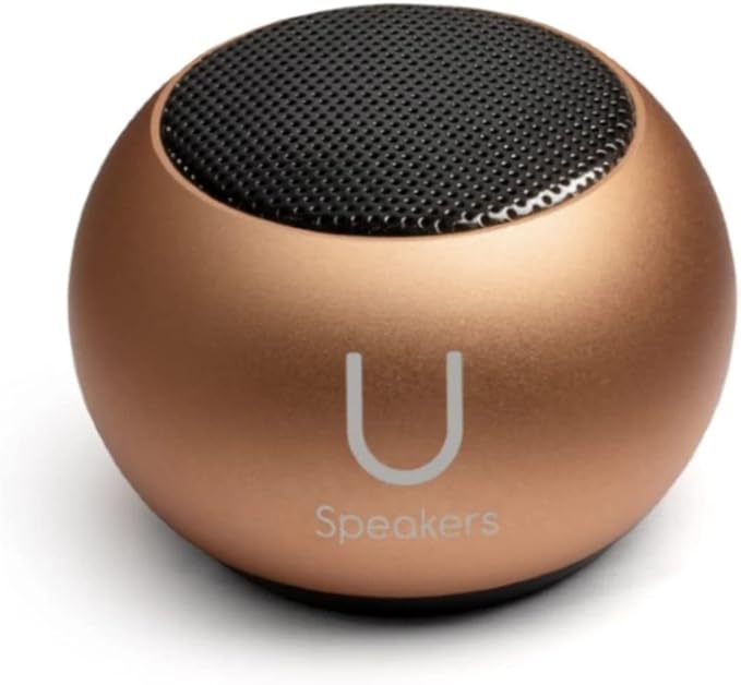 U MINI SPEAKER MIRROR ROSE GOLD