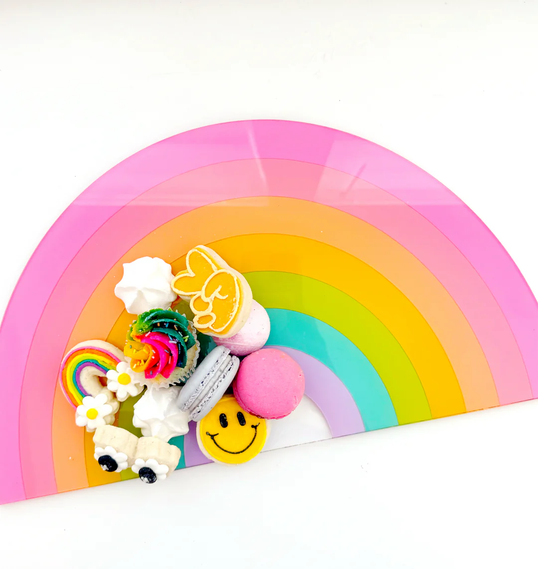 Kailo Chic Rainbow Charcuterie Tray