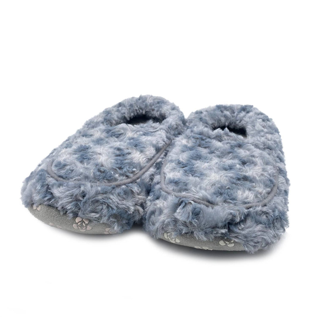 Warmies - Curly Gray Warmies Slippers