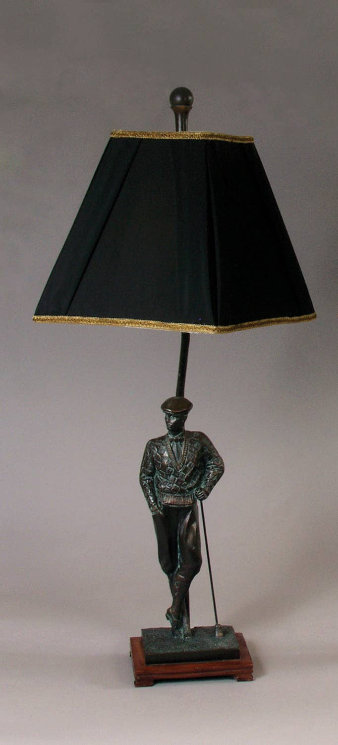 AA Importing - Golfer Figurine Lamp