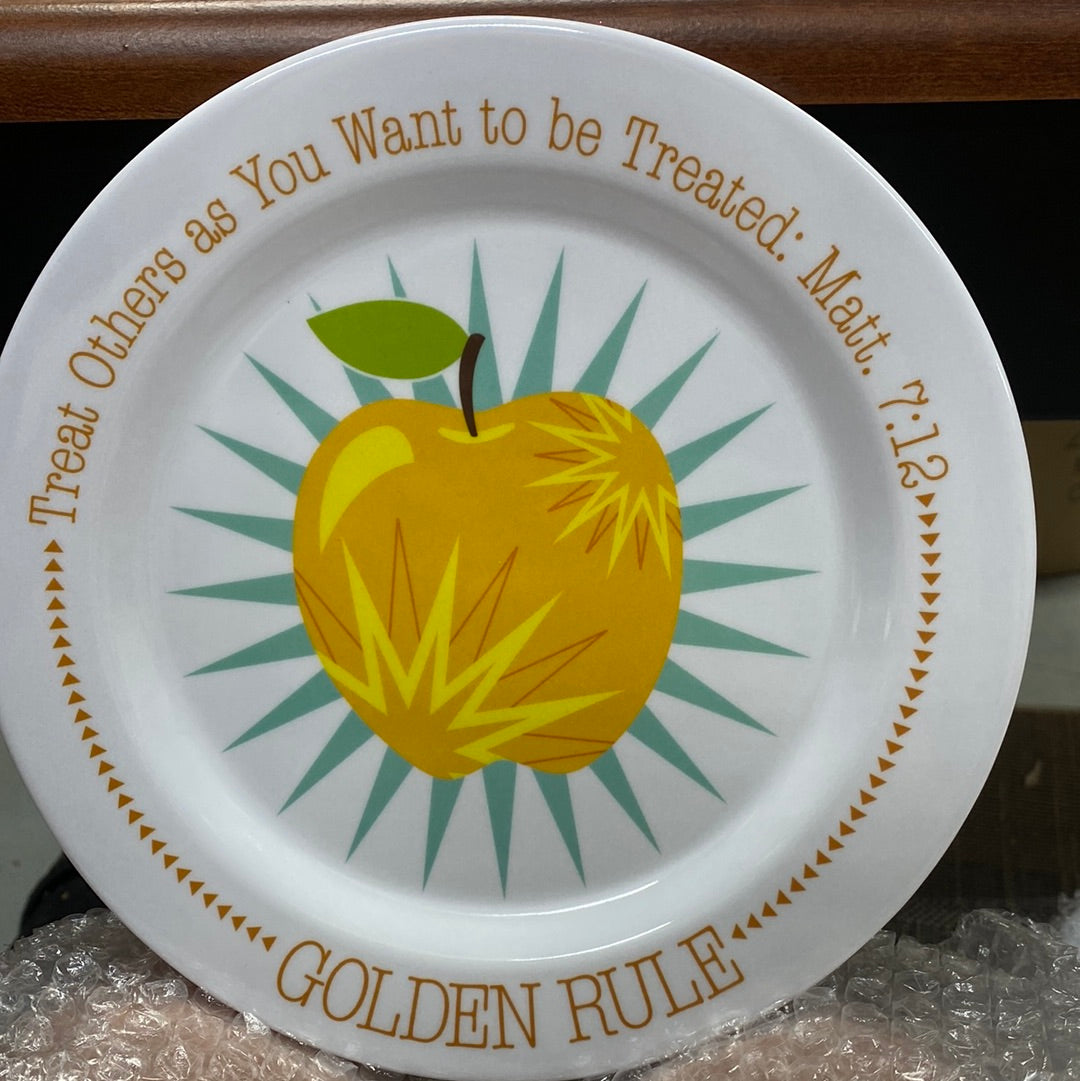 Golden Rule Plate