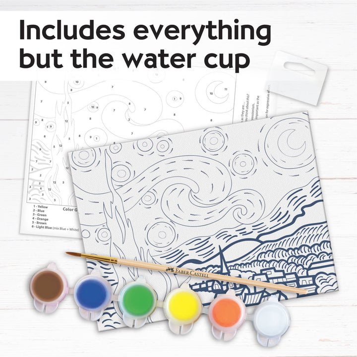 Faber-Castell - Paint by Number Museum Series - The Starry Night