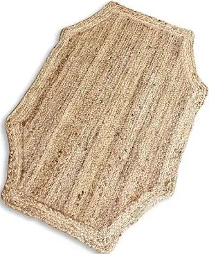 Octagon Jute Rug 2x3