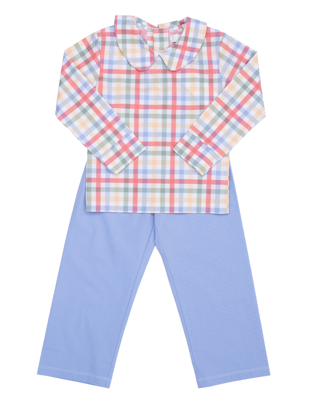 Harvest Gingham Boy's Pant Set