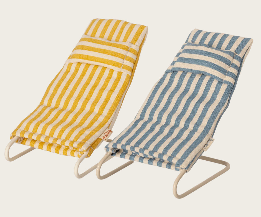 Maileg Beach Chair Set, Mouse