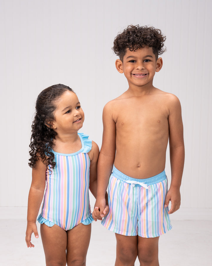 Pretty Stripe Trunks