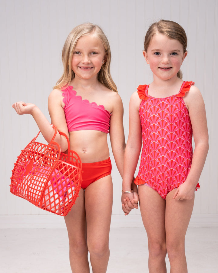 Alys Pink Shells One Piece Swimsuit