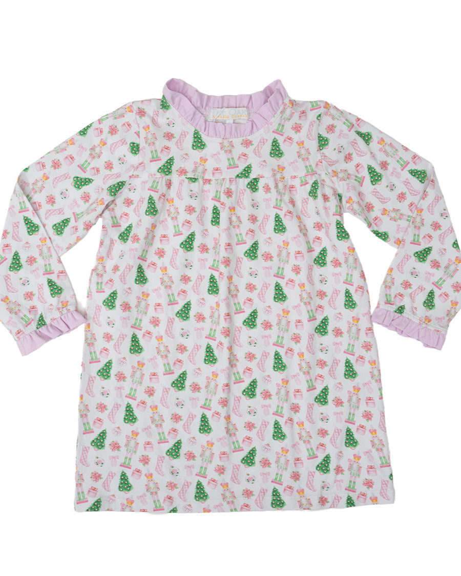 Preppy Christmas Loungewear Dress