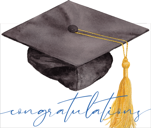 GRADUATION CAP - SPOC N SIZE GRADUATION DIE-CUT