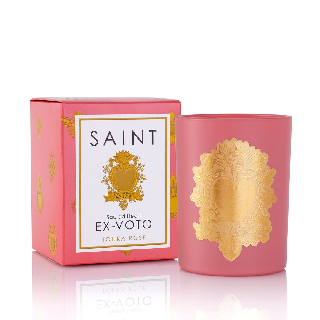 Ex-Voto Sacred Heart Collector Series Edition II, 14oz Candle Pink
