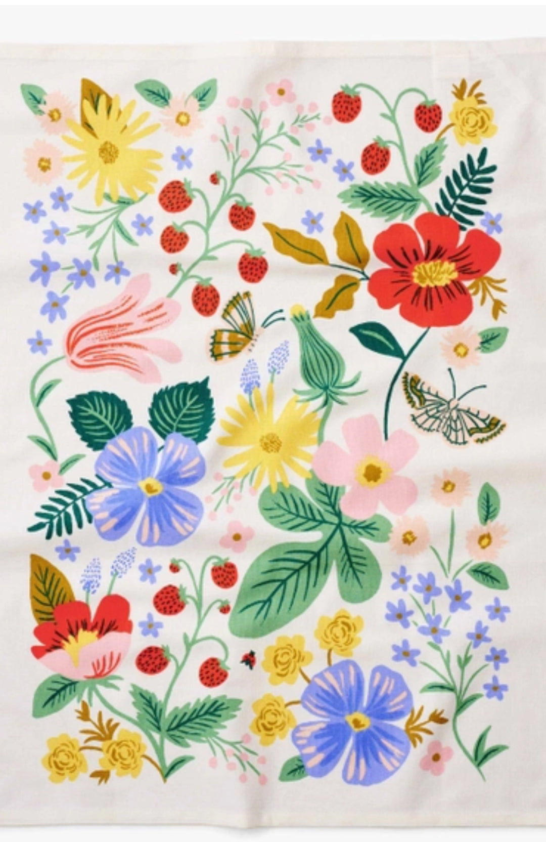 Strawberry Fields Tea Towel - Rifle Tea Towel