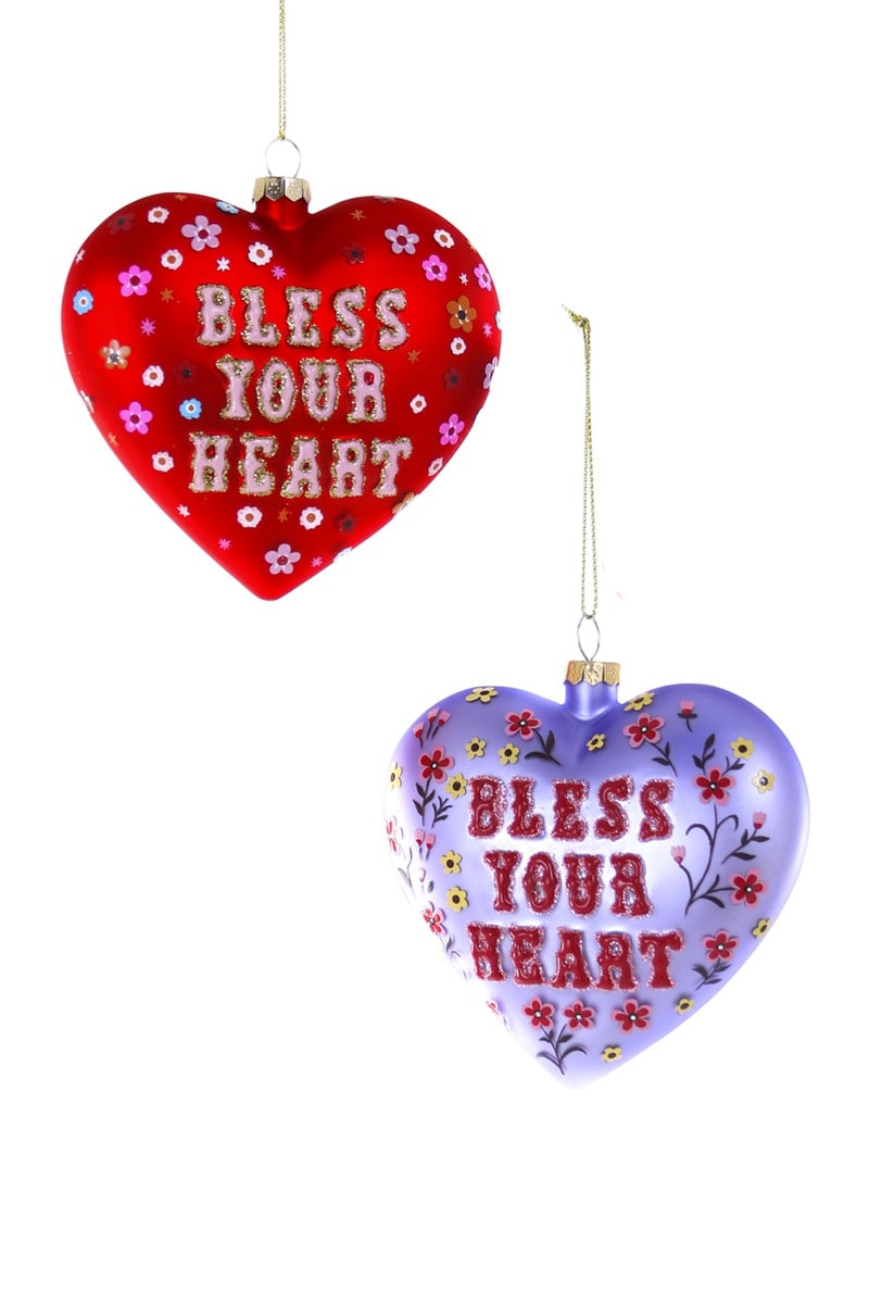 BLESS YOUR HEART ORNAMENT