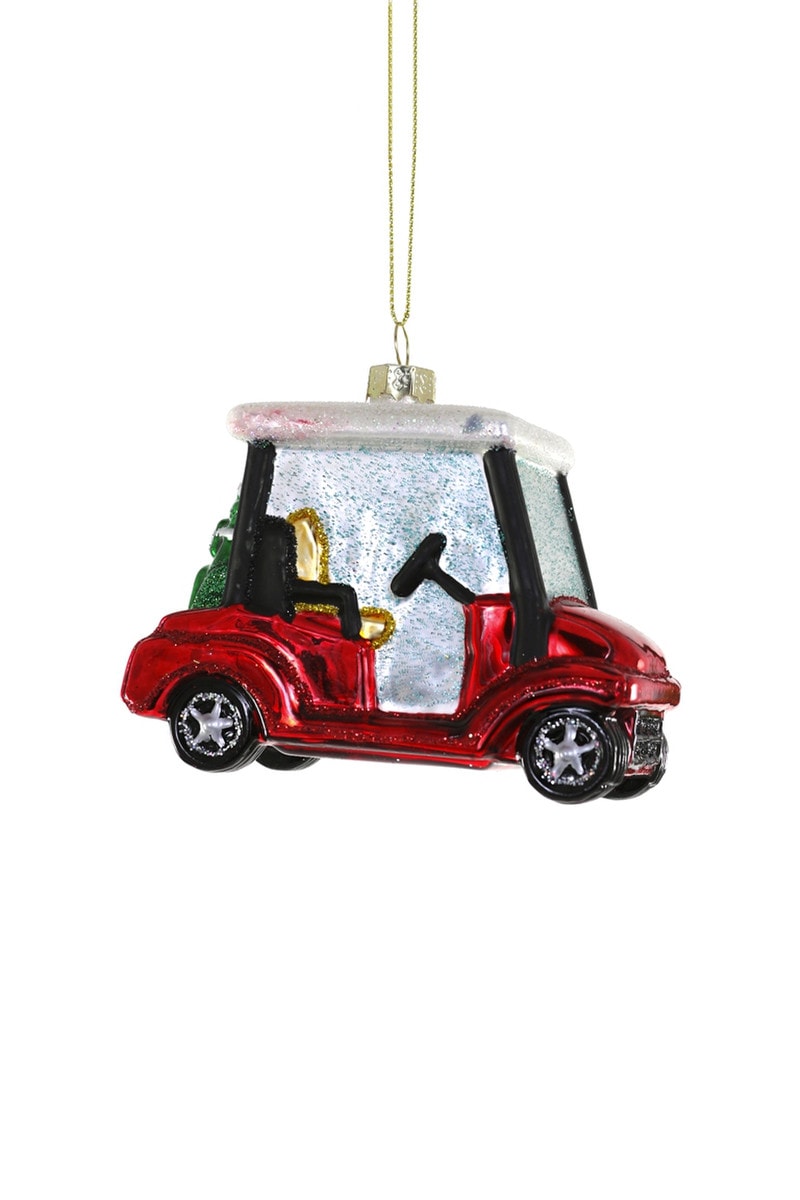 GOLF CART ORNAMENT