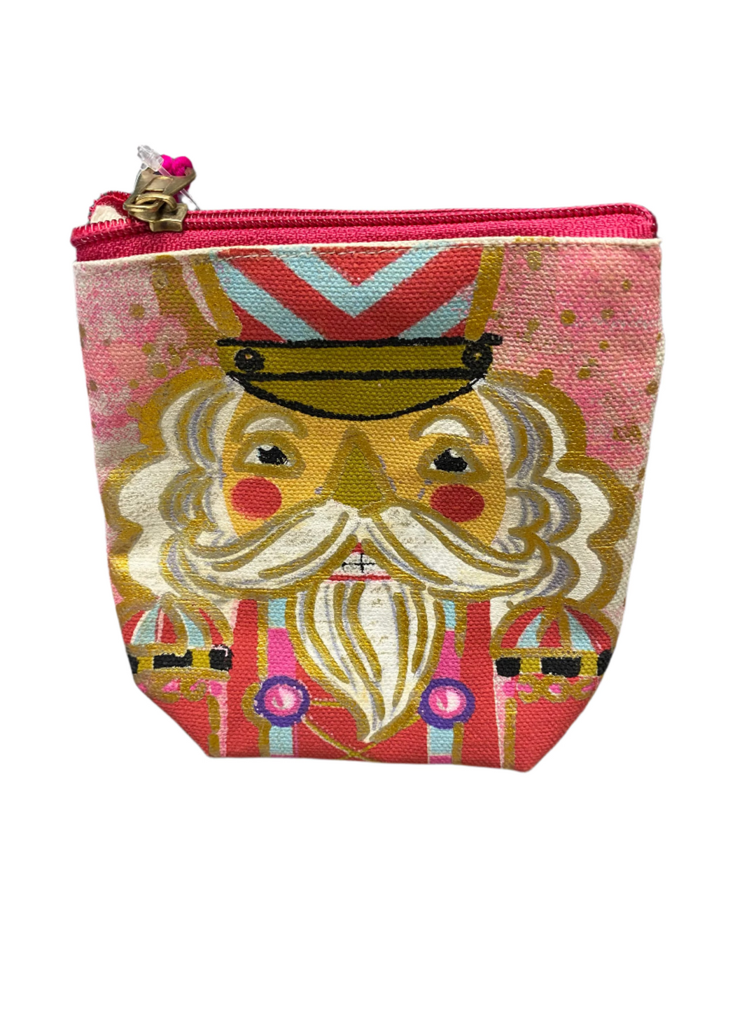 Gold Foil Nutcracker Pouch