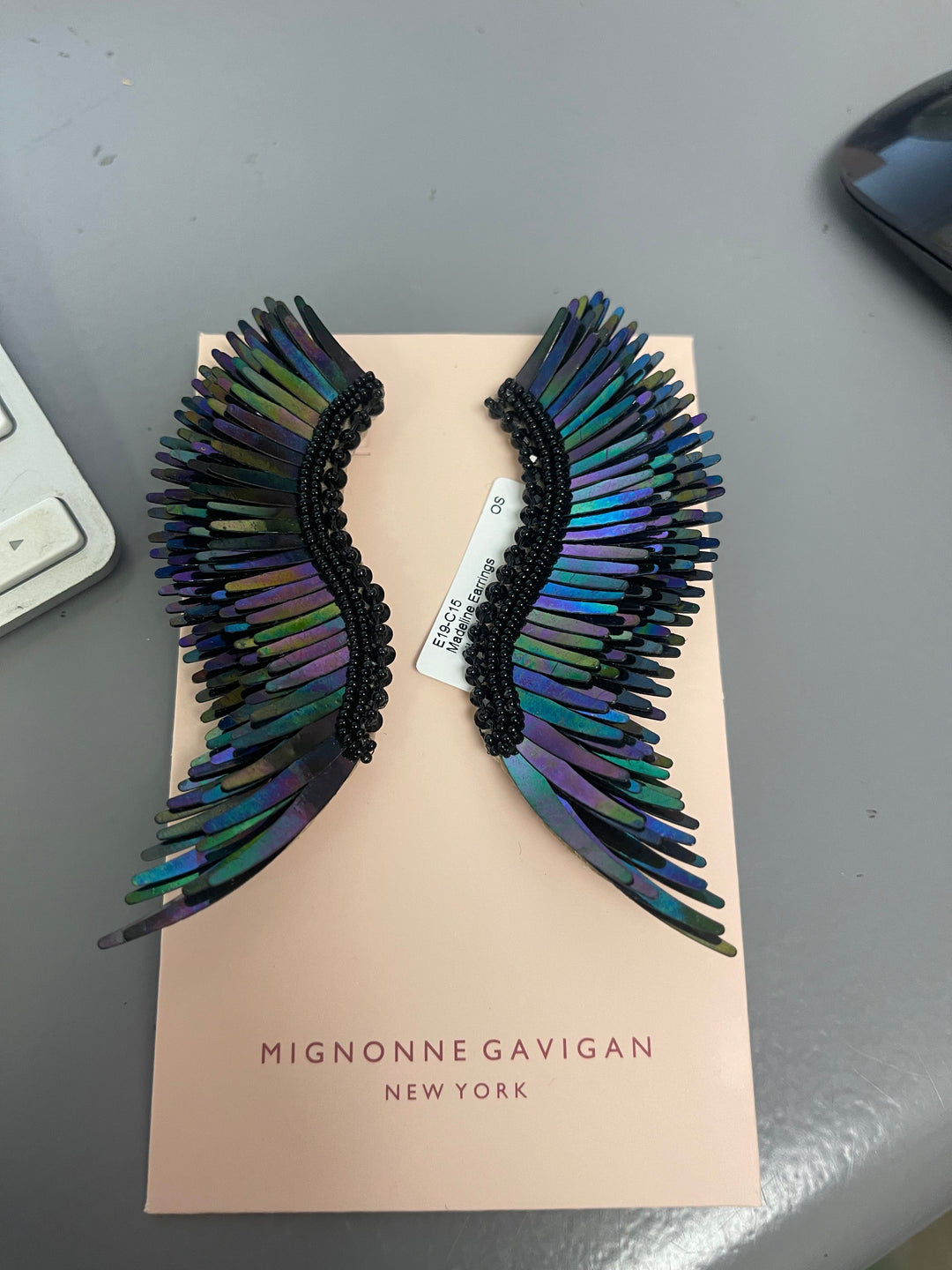 Mignonne Gavigan Madeline Earrings- Oil Slick
