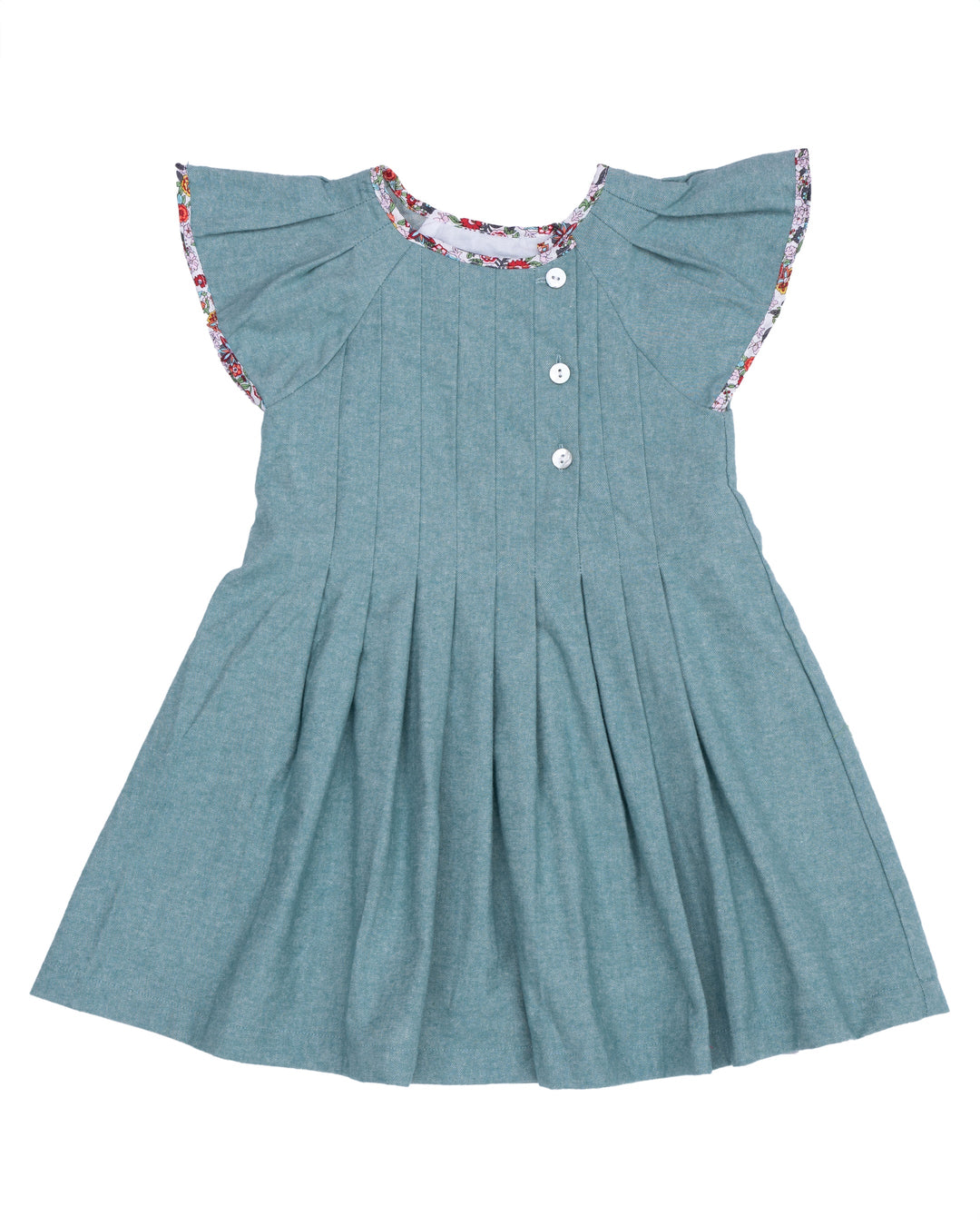 Mary Kathryn Fall Teal Dress