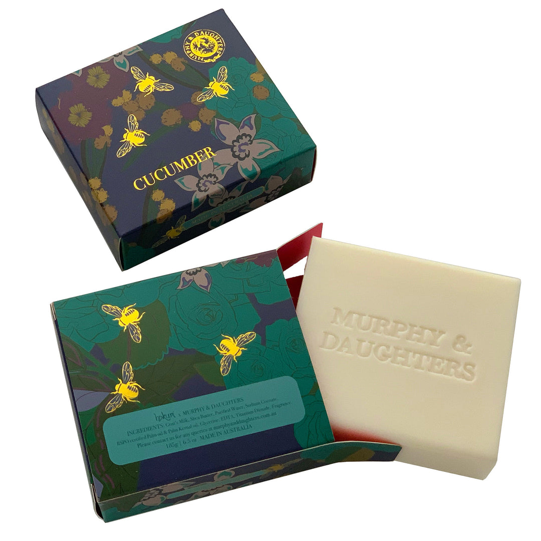 Rectangular Boxed Soap - Cucumber