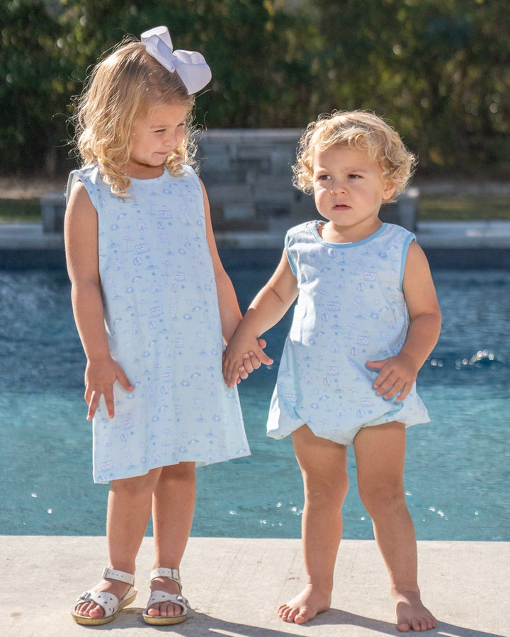 Rosey Beach Days Dress