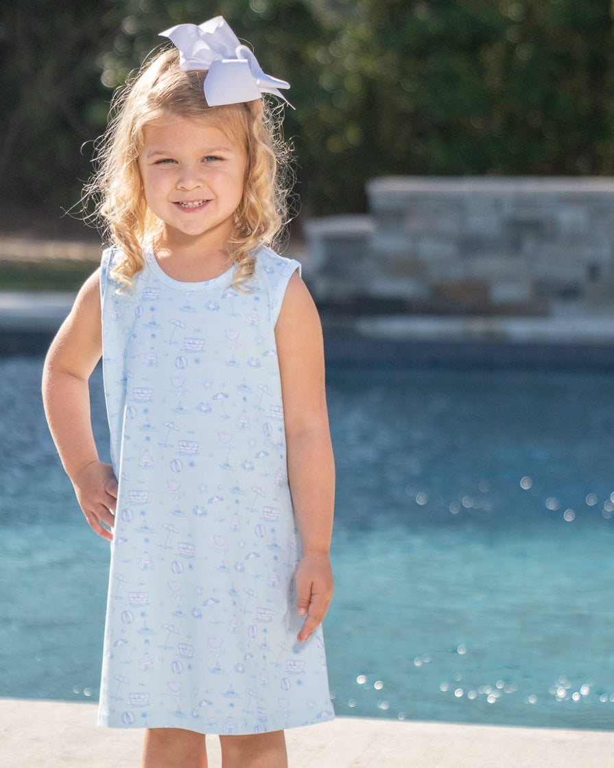 Rosey Beach Days Dress