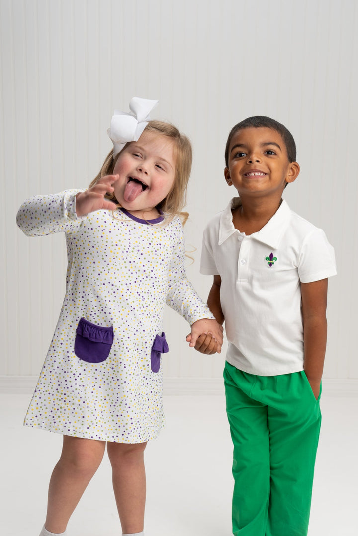 Presley Kait Mardi Party Knit Dress