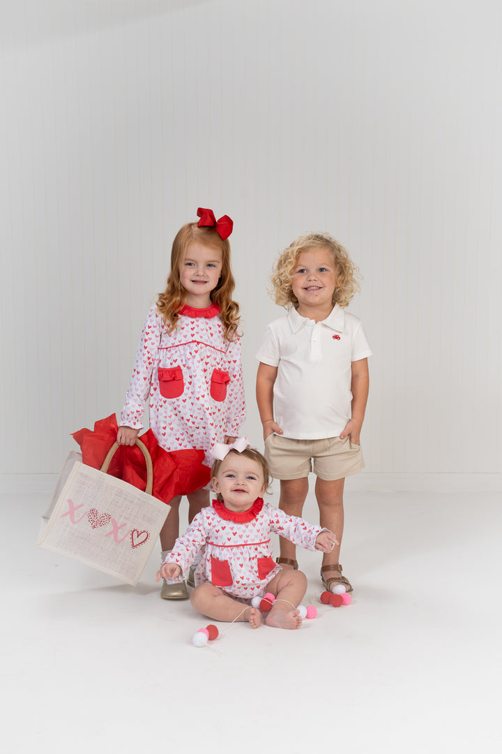 Harper Long Sleeve Be Mine Dress