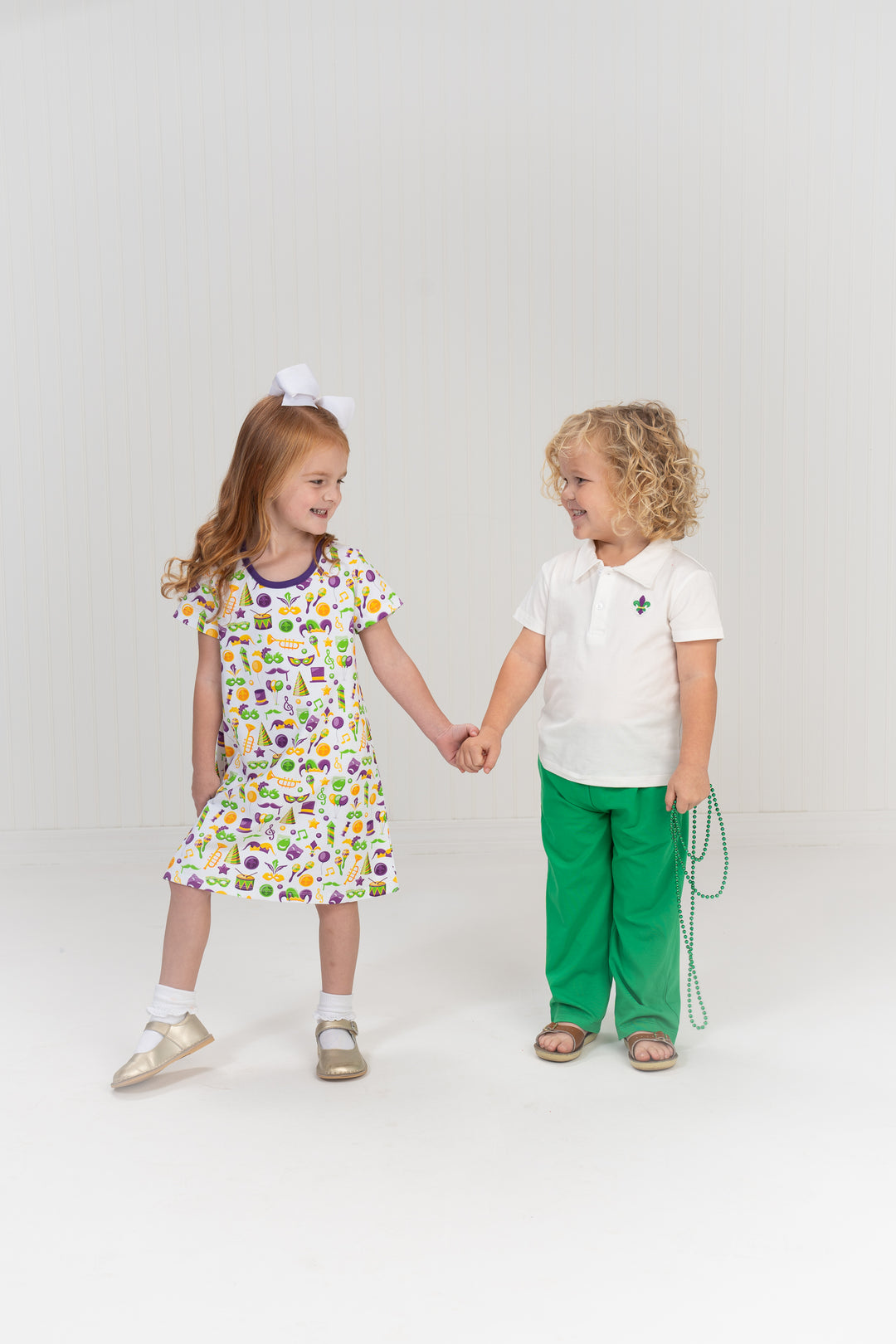 Boys Green Knit Pants