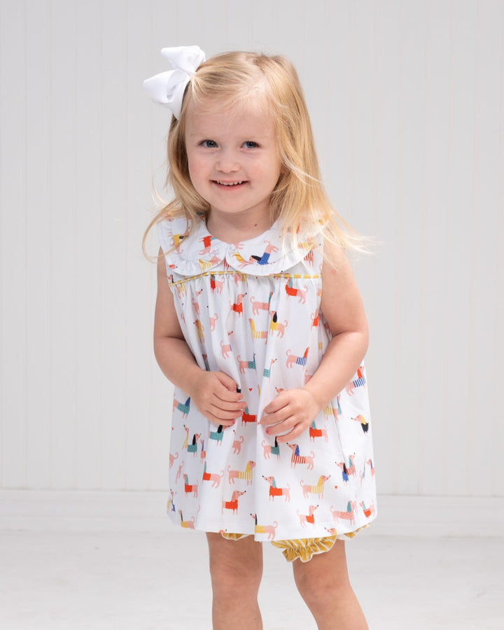 Ava Darling Pups Bloomer Set