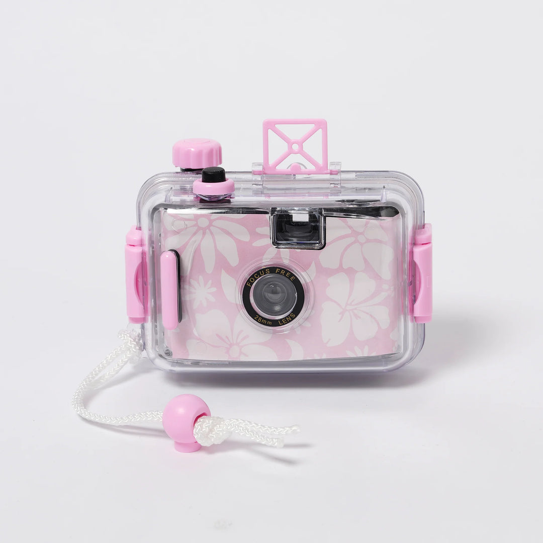 Underwater Camera Stole my Heart Pink Floral