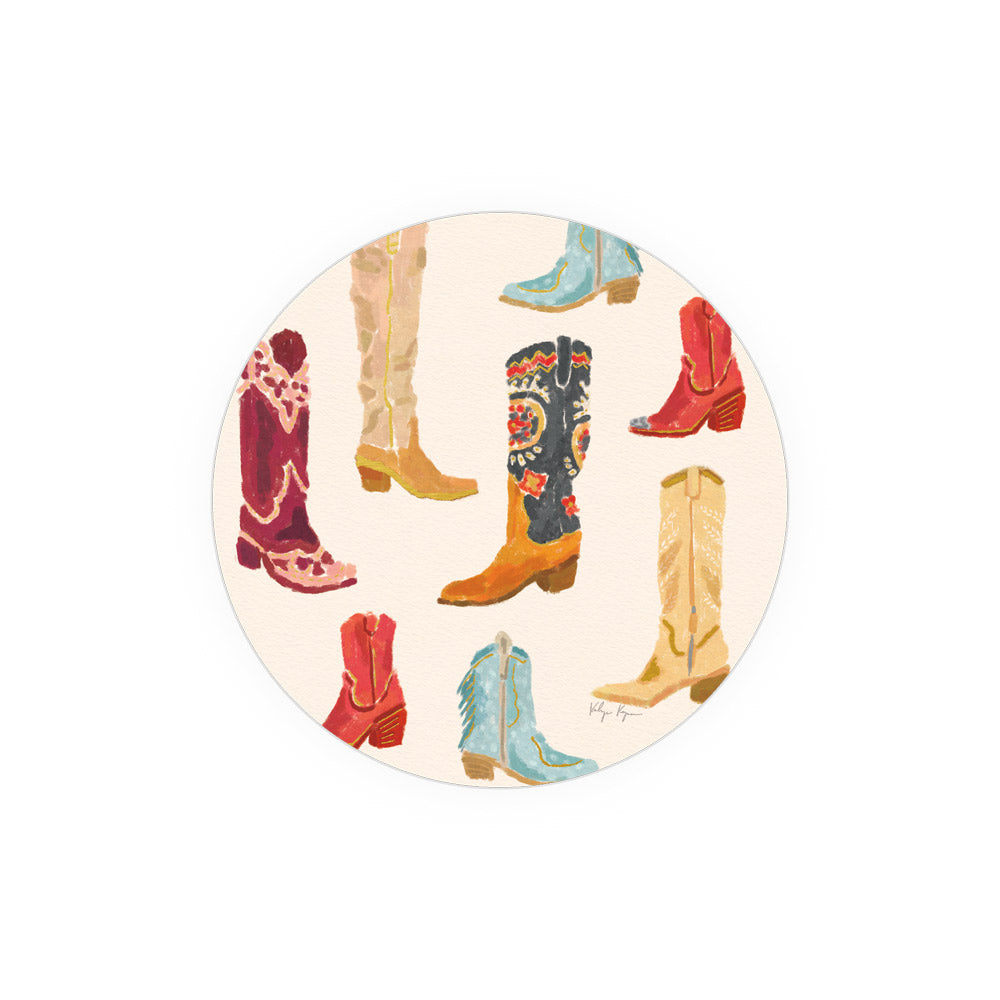 Cowgirl Boots Coaster