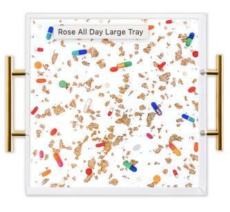 Tart Pills + Gold Large Tray