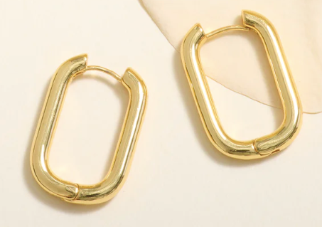 Mignonne Pia Gold Hoops