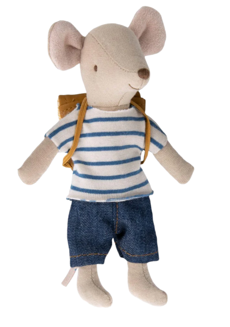 Maileg Tricycle Mouse - Big Brother w Bag