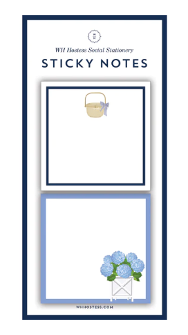 3x3 Hydrangeas 2-Pack Sticky Notes