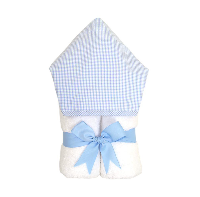 3 Marthas - Blue Small Check Everykid Towel