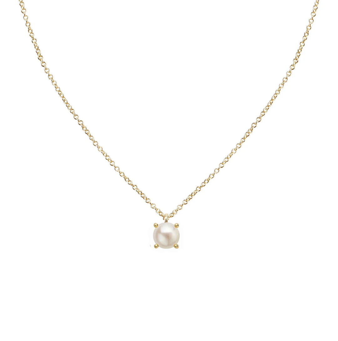 Natalie Wood Shine Bright Mini Pearl Necklace