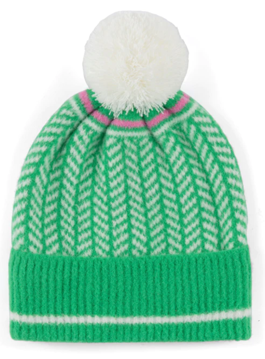 Shiraleah Bowie Hat (beanie) - Green