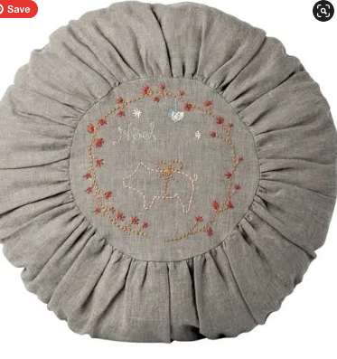 Maileg Cushion- Round Large Pig