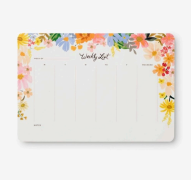 Marguerite Weekly Desk Pad - Rifle Paper Co