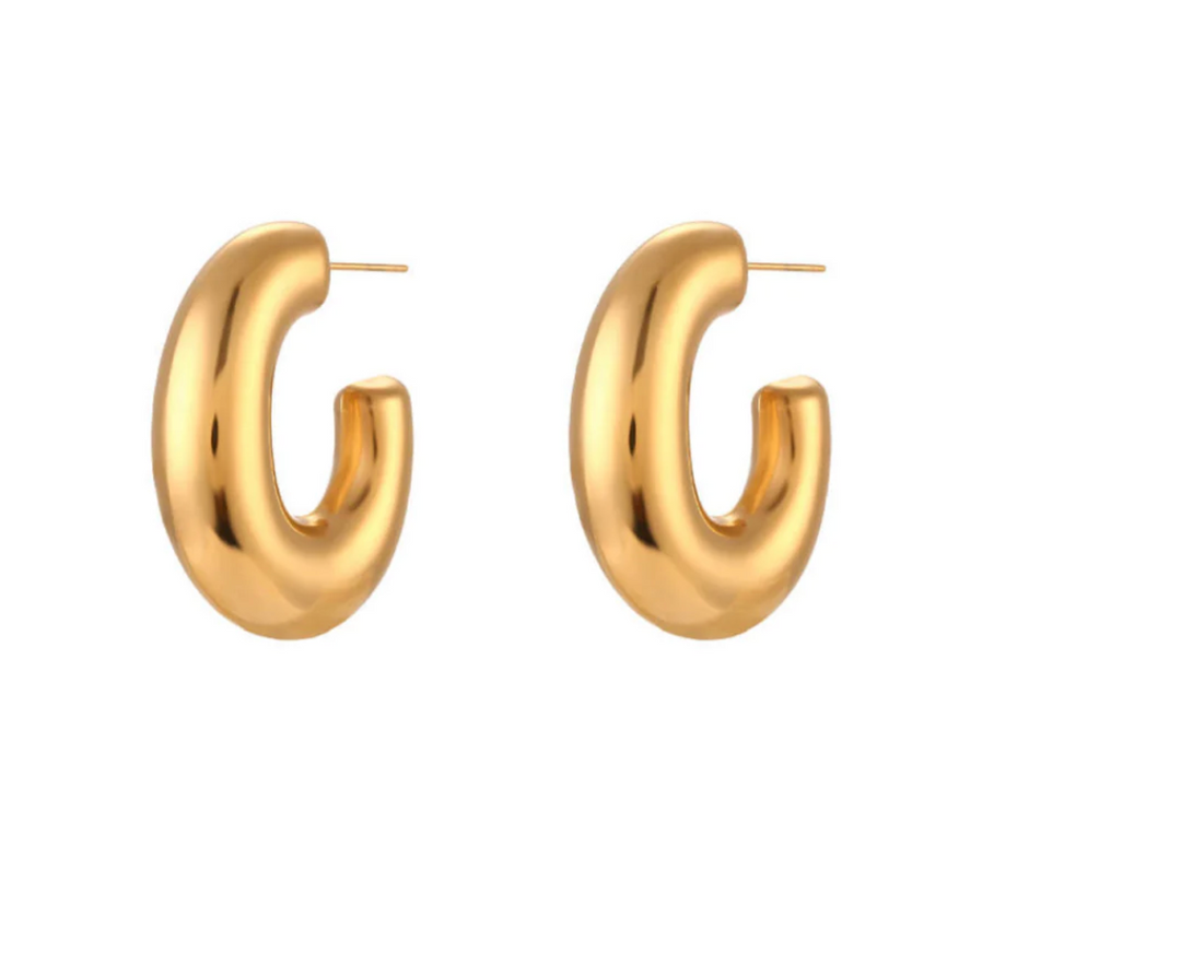 Karlie Gold Hoops