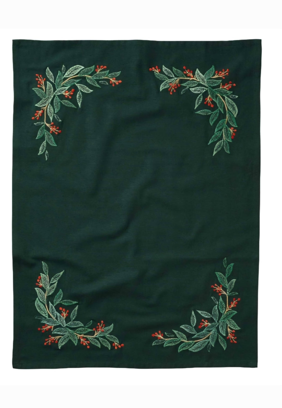 Rifle Paper- Willowberry Embroidered Tea Towel