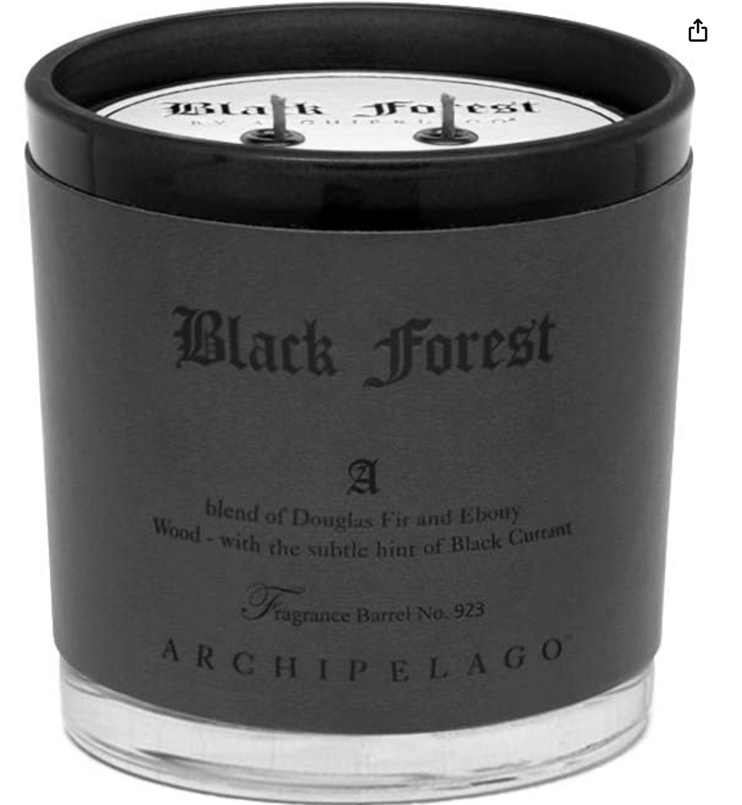 Black Forest Boxed Candle