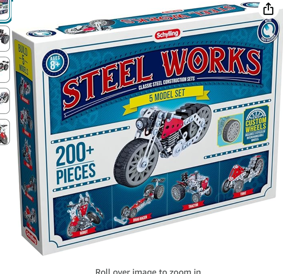5 Model Set- Steel Works