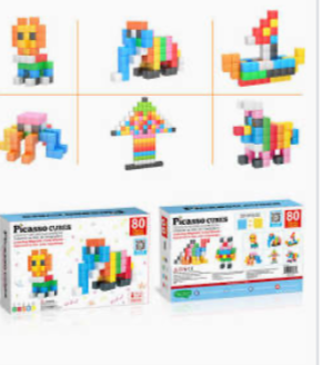 50pc Magnetic Cubes