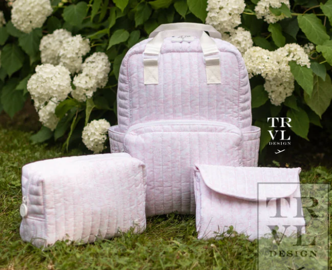 Quilted All You Need Bundle in Woodland Pink + Changer Mat + Everyday