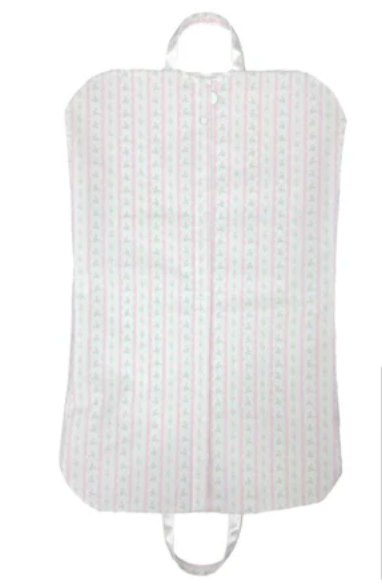 Garment Bag- Ribbon Floral Pink