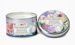 Winter Blooms Travel Candle