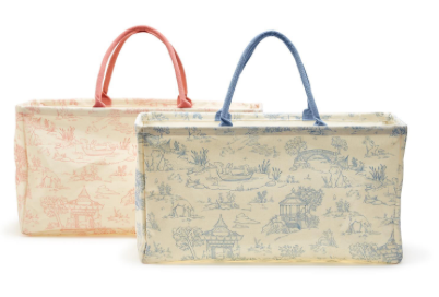 Toile Hamper Bag