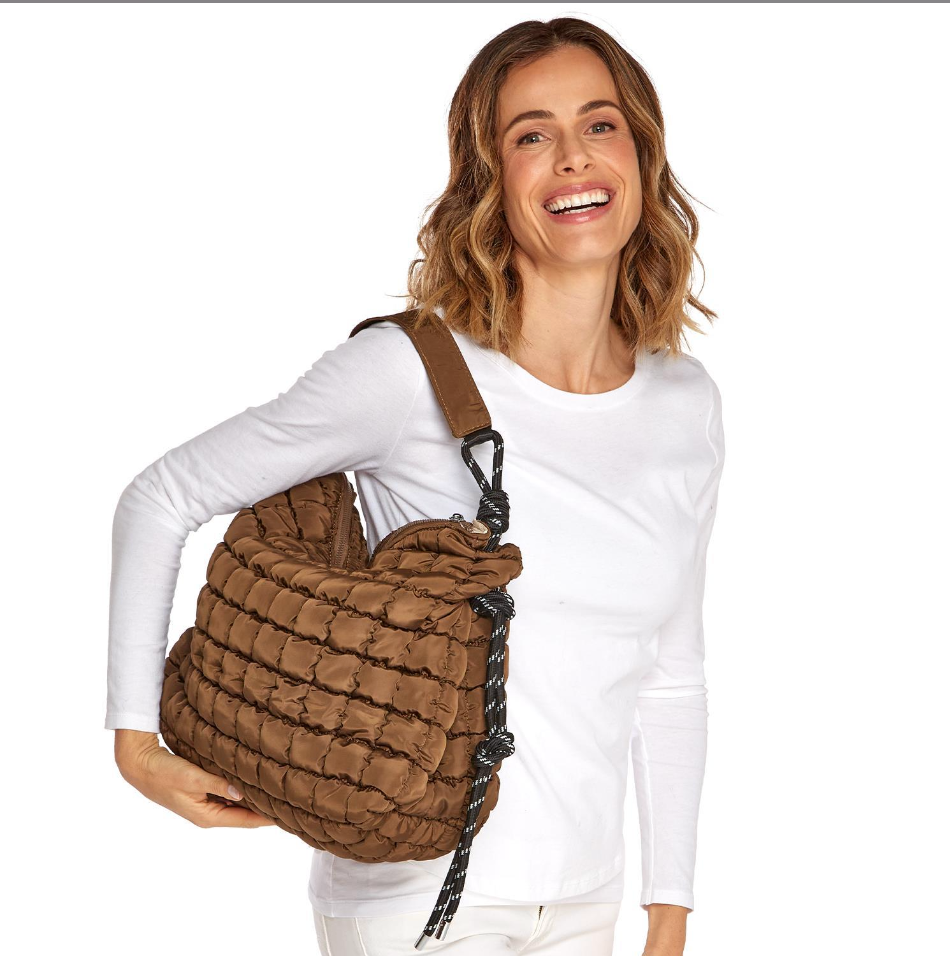 Adjustable Strap Tote Bag Assorted 2 Colors